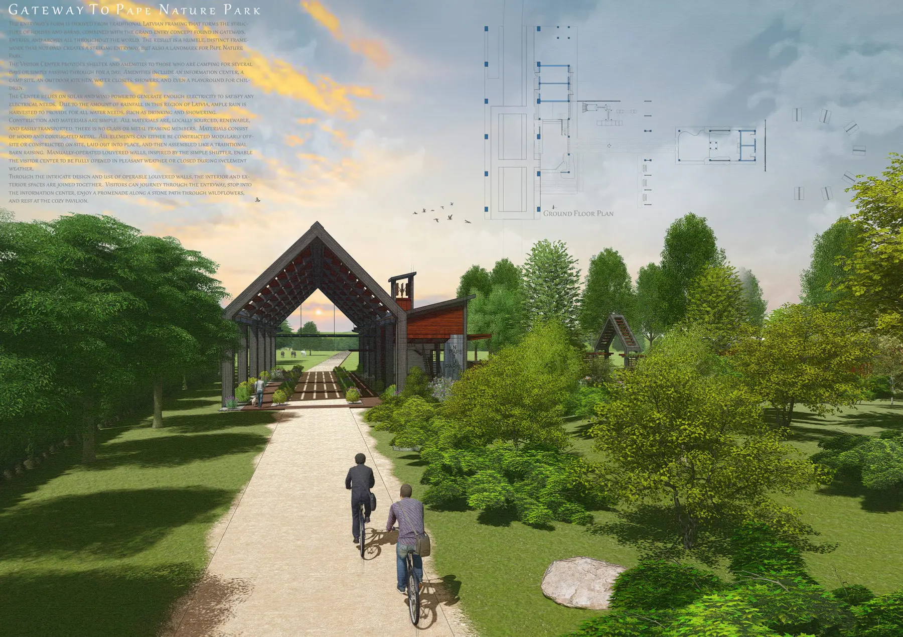 Pape Nature Park Gateway