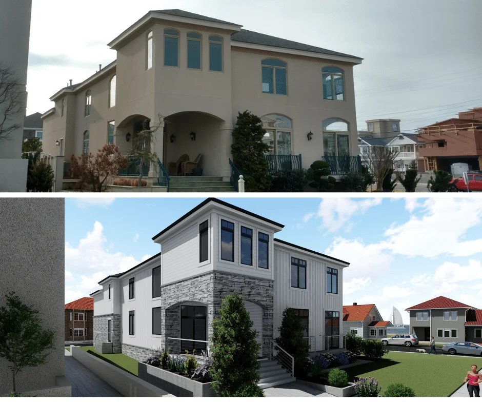Longport, NJ home Ready for an update!