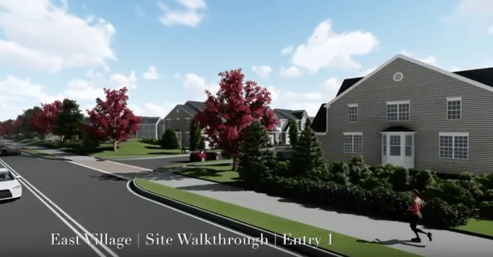 3D Walk-Through Community Visualization