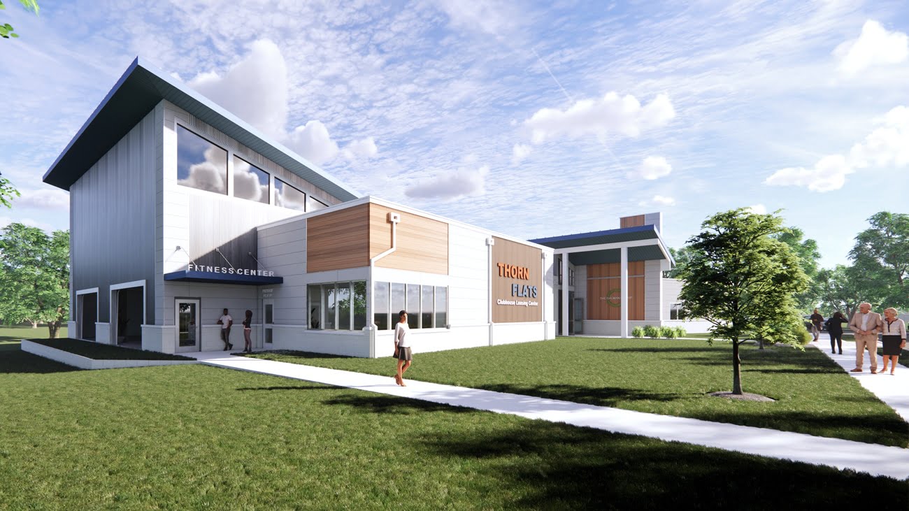 OMNIA Architects Group Thorn Flats Clubhouse and Learning Center