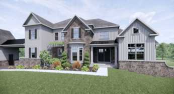 3 D Video Custom Traditional Modern Residence